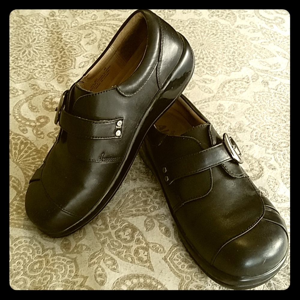 Alegria Khloe Black Nappa Shoes